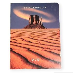 Led Zeppelin Live DVD Box Set (2 Discs, 2003) Pre-owned